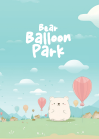 cute bear in balloon park II