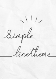 Simple Line kraft Paper #Monotone