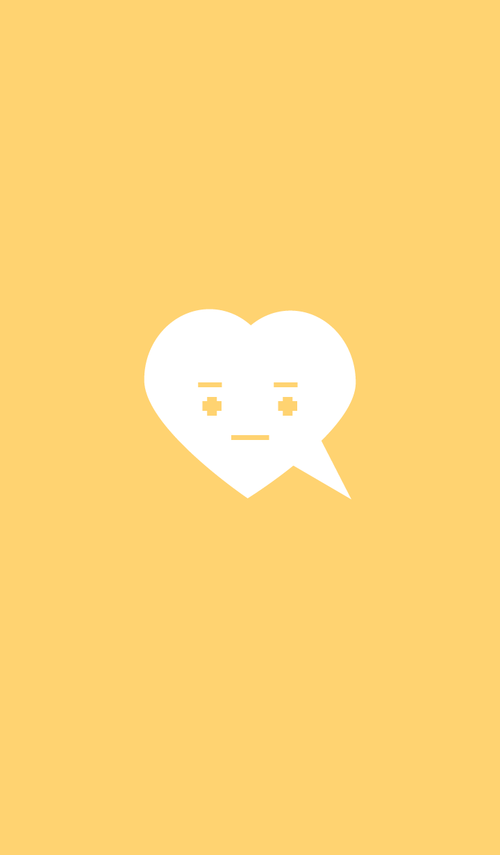 Expressionless simple(yellow1)