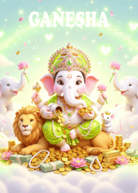 Ganesha, prosperous business. 5