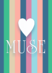 MUSE♥️4 秋色ストライプ