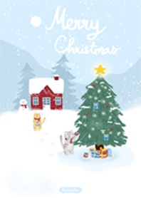 Kati and Friend : Merry Christmas