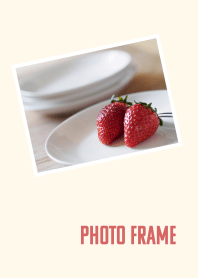 Photo Frame - Strawberry 01 -J