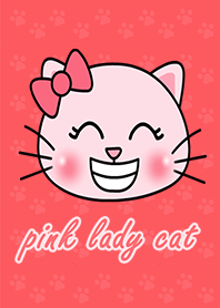 Pink lady cat