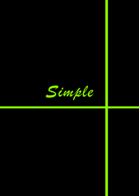 Simple Color with Black No.1-4