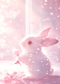 Wish Rabbit in the Rose Wonderland