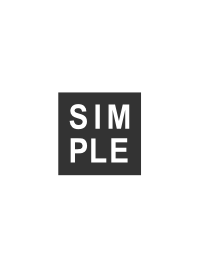 SIMPLE(white gray)V.437b