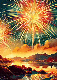 Beautiful Fireworks Theme#536