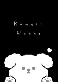 毛茸茸的狗 / black.