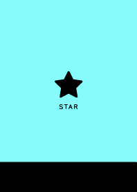 Lucky Star//Black&Soda Blue 07