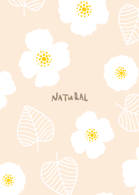 White flowers and leaves random9 Japan