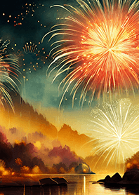 Beautiful Fireworks Theme#669