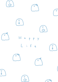 Yuru Ghost / white aqua