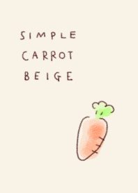 Carrot beige
