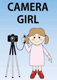 Pretty little camera girl