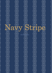 OOS: Navy Lace Stripe