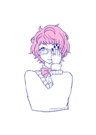 メガネの女の子