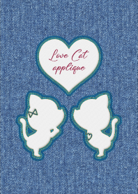 Love Cat Applique 59