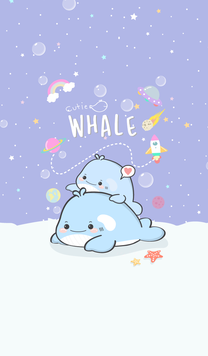 whale cutie (purple ver.)