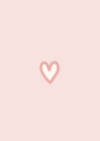 HEART / PINK / BEIGE