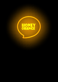 Love Honey Orange Neon Theme