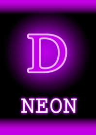 D-Neon Purple-Initial