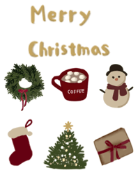 Coffee and Christmas Theme