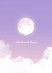 Cloud & Moon - purple 06