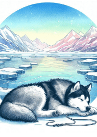 視界旗艦 204 - 阿拉斯加雪橇犬