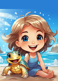 Go to the sea and see turtles v.1