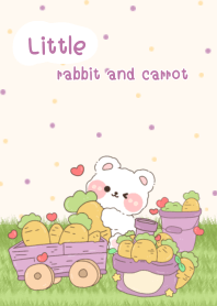Little rabbit and carrot2