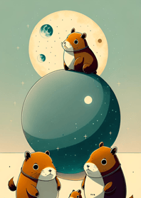 Ukiyo-e - Capybara f15fcd