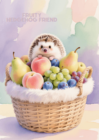 Fruity Hedgehog Friend