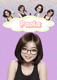 Paola attractive girl purple03