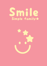 smile & star Cue Pid Pink
