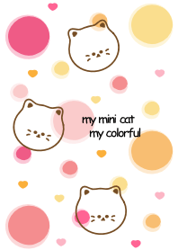 mini cat in colorful world 13