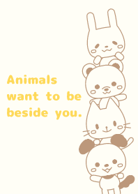 Animals want to be beside you.048-2 BEBR