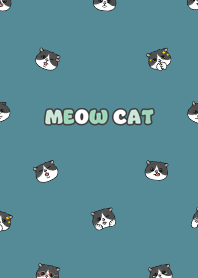 neko head8 - neil blue