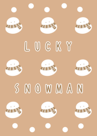 LUCKY SNOWMAN-BROWNj