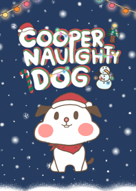Cooper Naughty Dog - Christmas Day