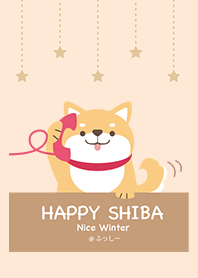 HAPPY SHIBA Nice Winter @ふっしー