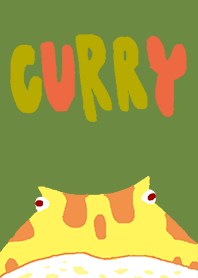 Golden Horned Frog curry