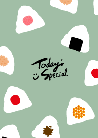 おにぎり スマイル グリーン5