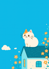 집 지키는 고양이