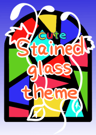Cute stained glass theme.