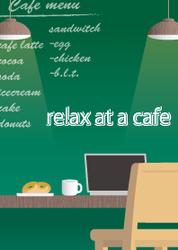 relax at a cafe