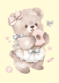 Furry Friends | Teddy Bear Baby 3|yellow
