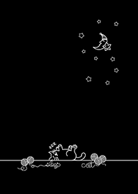 แมวนอนหลับ 01 สีดำ