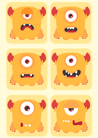 yellow monster collection