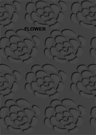 FLOWER Black pattern